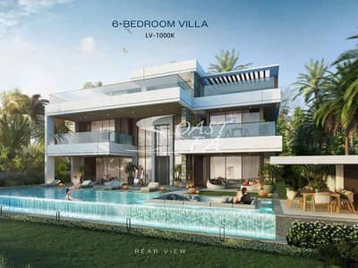 大马士革湖住宅， 迪拜 6 卧室别墅待售 - v1000rear. jpg