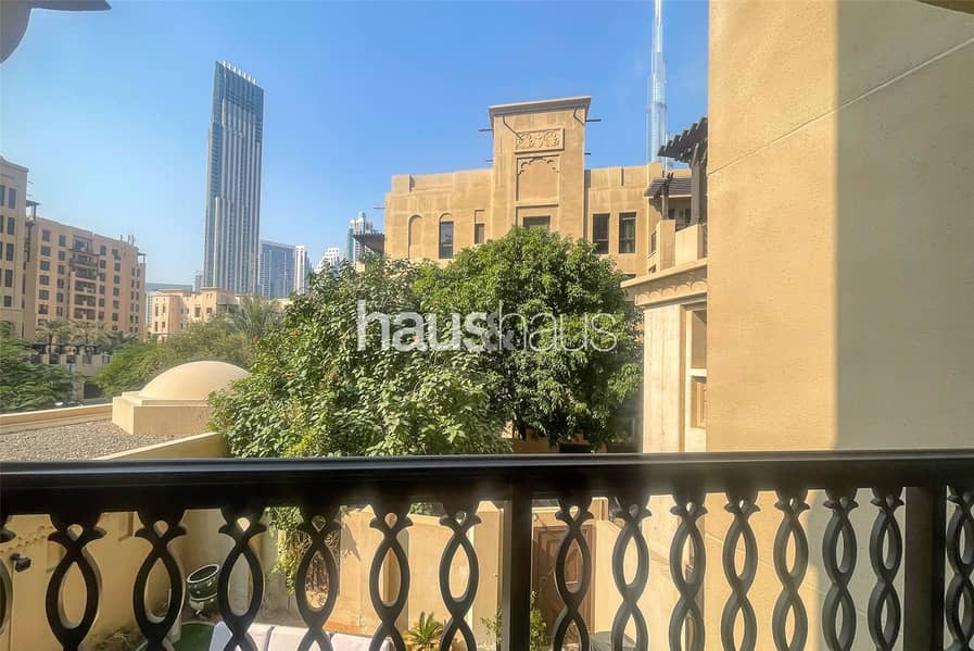 2 Bed + Study | Partial Burj View | Furnished