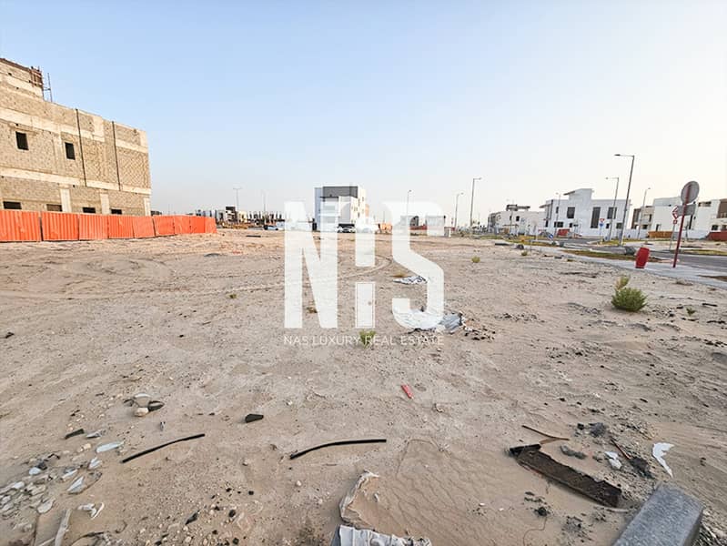 RESIDENTIAL PLOT FOR SALE IN KHALIFA CITY / PREMIUM LOCATION