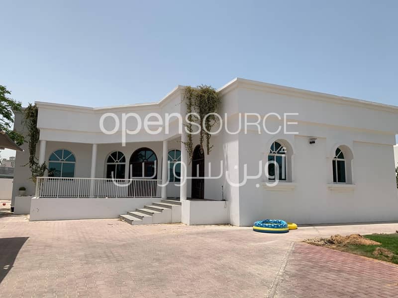 One Month Free / Independent villa with Garden in Umm Al Sheif