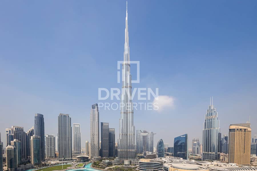 Furnished | Burj and Fountain View | High Floor