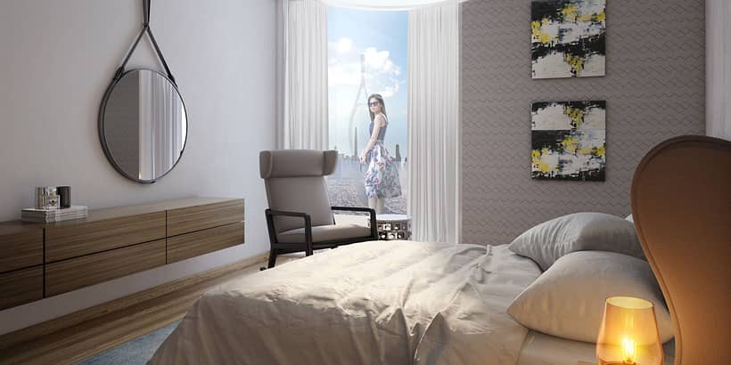 Modern 1 Bedroom | Azizi Aura | Near Metro