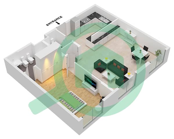 Type D Floor 1-14