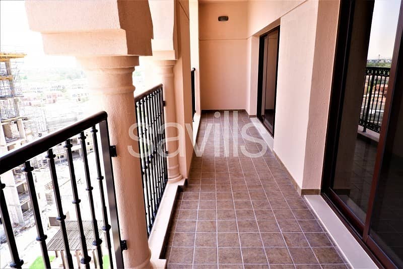 1BR | Tower B | Large Balcony | High Floor