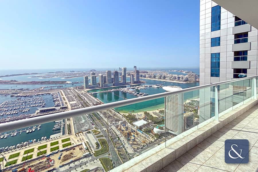 位于迪拜码头，阿联酋皇冠大厦 5 卧室的顶楼公寓 15750000 AED - 10379429