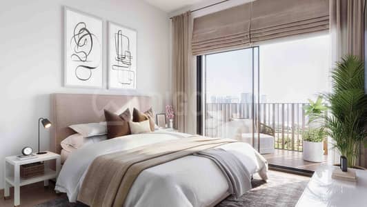 朱美拉环形村(JVC)， 迪拜 1 卧室公寓待租 - Ellington_The Sloane by BH_Interior Visual_Bedroom. jpg