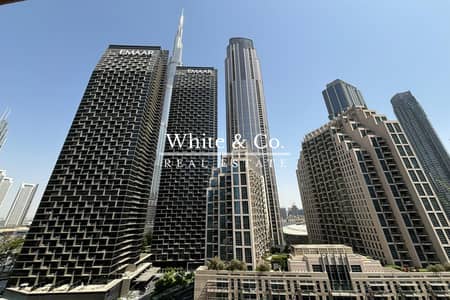 2 Bedroom Flat for Rent in Downtown Dubai, Dubai - Chiller Free | Burj View | Unfurnished