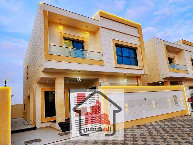 Hello For rent, a villa in the Yasmine area, Villa No. 3 Electricity after about 20 days  The first inhabitant on the street, consisting of 5 master rooms, a sitting room, and a hall. 110,000 renters are required