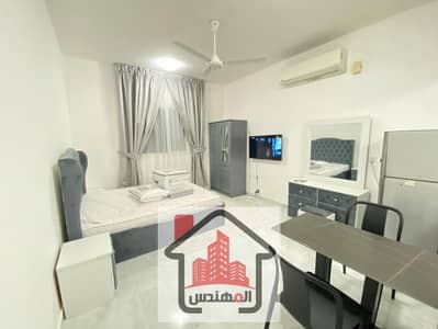 Studio for Rent in Al Rawda, Ajman - Studio for monthly rent in Ajman Rawda area Includes water, electricity and internet 2500 dirhams required