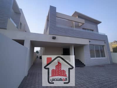 5 Bedroom Villa for Rent in Al Mowaihat, Ajman - European design villa for rent in Ajman, Al Mowaihat area, two floors, near