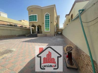 5 Bedroom Villa for Rent in Al Rawda, Ajman - Villa for rent in Ajman, Al Rawda area 5 master bedrooms, sitting room, hall and maid’s room With air conditioners Area: 5500 square feet 85 thousand dirhams are required