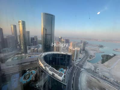 3 Bedroom Apartment for Rent in Al Reem Island, Abu Dhabi - Sea and Community View | Big Layout | With Study