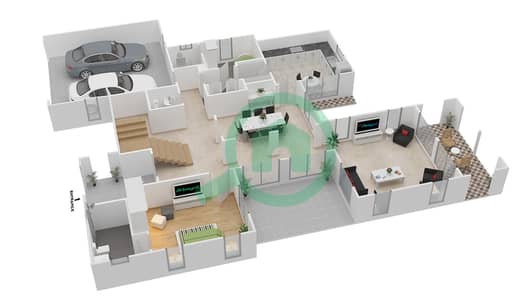 阿尔沃拉达4区 - 4 卧室别墅类型B2戶型图