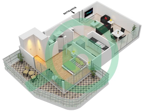 Type 3A Unit 3 Floor 2,4,6