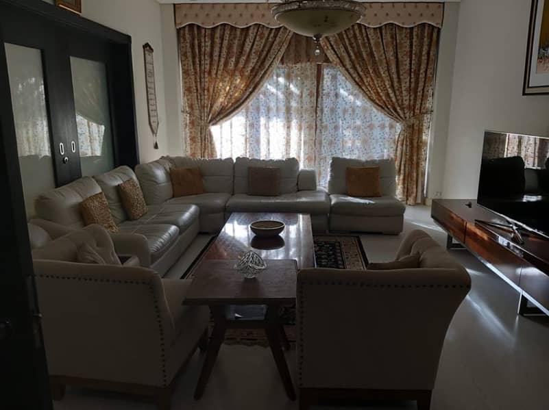 Al furjan Dubai style Type A 5 bedroom maids villa available for sale