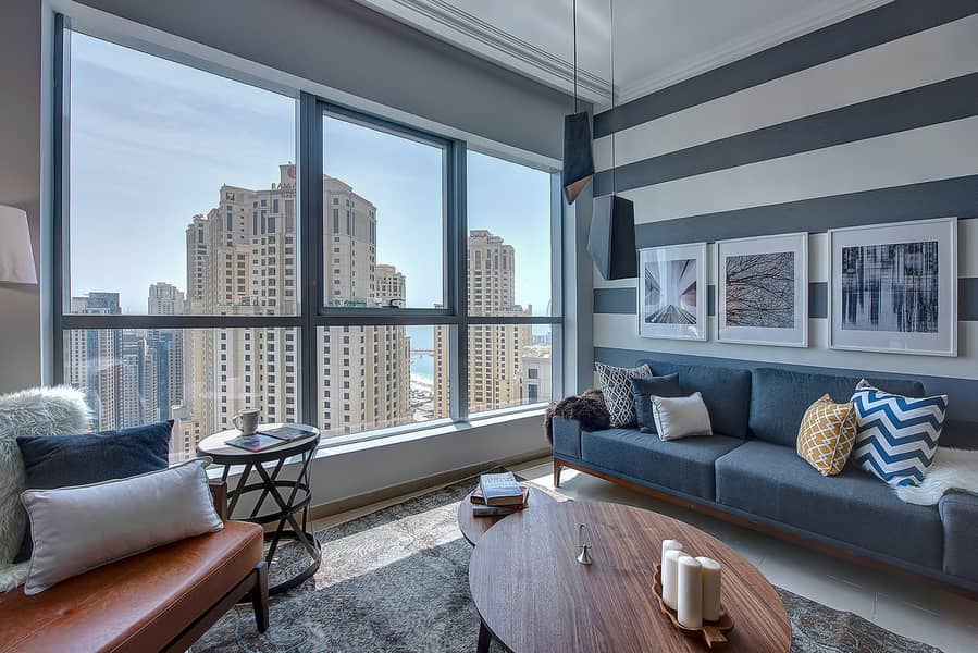 Квартира в Дубай Марина，Бей Сентрал，Бей Сентрал Вест, 2 cпальни, 6600 AED - 10403161