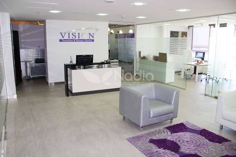 Fully Fitted & Furnished Office |M Hotel - Business Bay