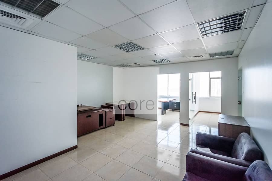 Fitted with partitions office for rent