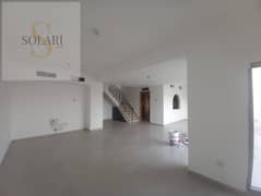 apartment  for rent duplex  , luxury tower ,3 bed room , 1 master room , balcony , security , services  central ac