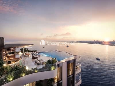 2 Bedroom Apartment for Sale in Dubai Maritime City, Dubai - Render_ThePierResidence_View RPool_04. jpg