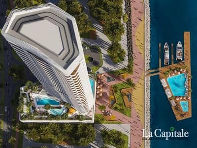 1 Bedroom Apartment for Sale in Dubai Maritime City, Dubai - 1 bedroom | High Floor | With Amazing Seaview