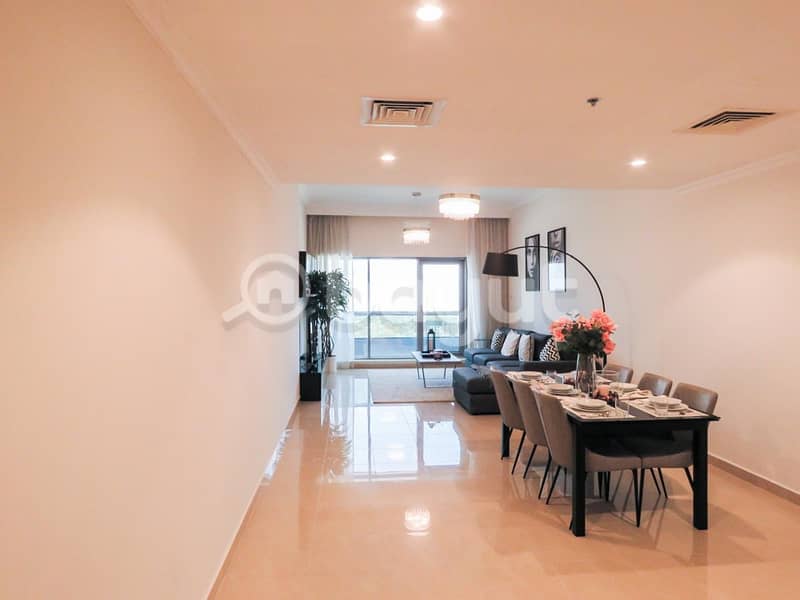 apartment 2 bedroom for sale installment plan in conqueror tower