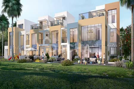 5 Bedroom Townhouse for Sale in DAMAC Hills, Dubai - Corner | Trump Golf Membership | Handover Soon