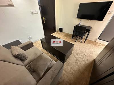 Studio for Rent in Hamdan Street, Abu Dhabi - Fully Furnished | Studio Apartment with Balcony in Hamdan Street for AED 4,500 Monthly. !