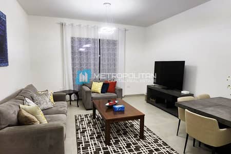 1 Bedroom Flat for Sale in Al Ghadeer, Abu Dhabi - Furnished 1BR|With Private Garden|Rented April2025