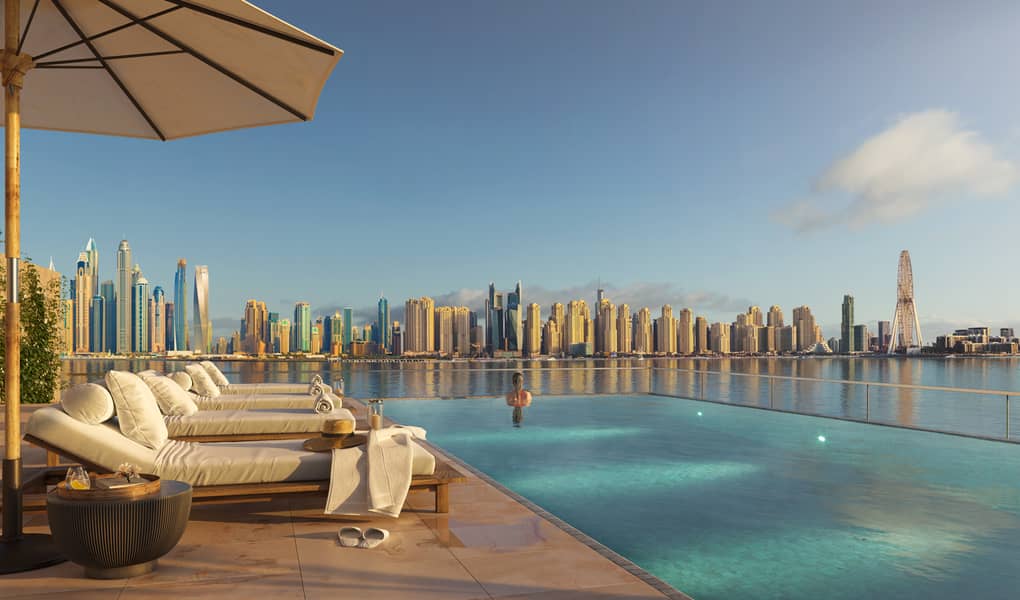 19 Six Senes Residences The Palm, Dubai - Penthouse Pool. jpg