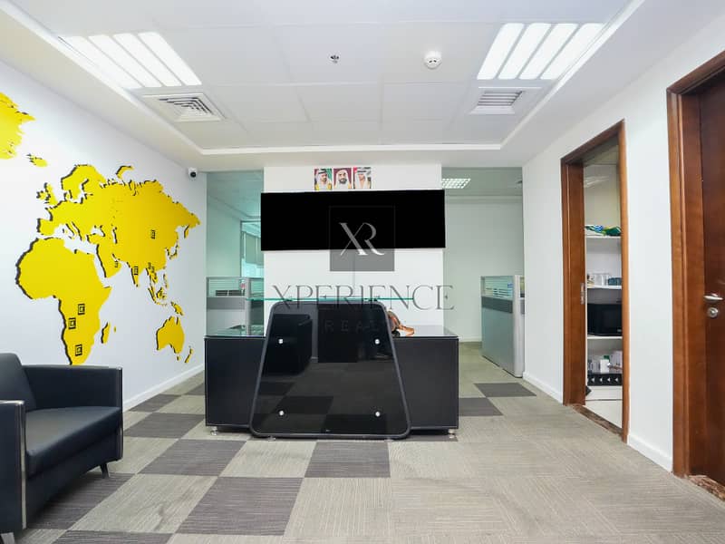 Near to Metro| High ROI |Fitted Office and Rented