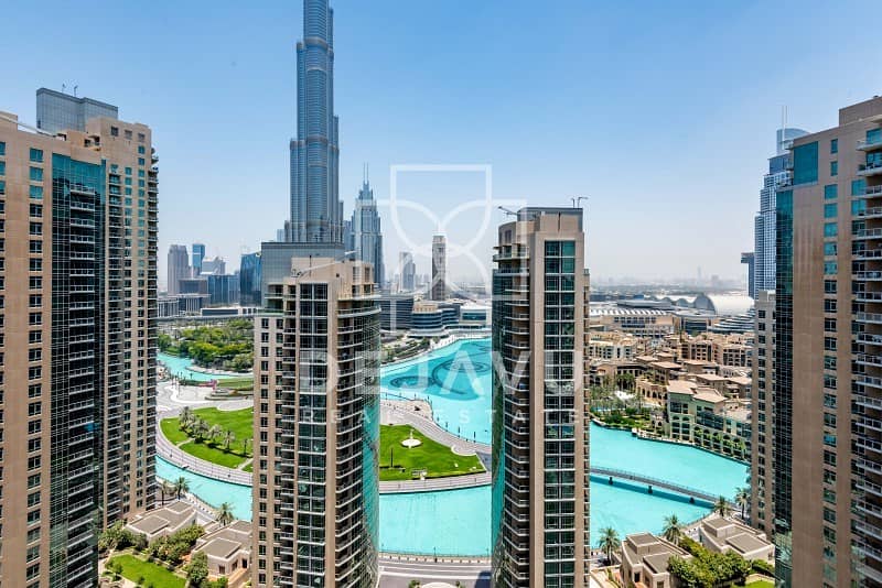 Stunning Burj and Fountain View|2 BR Apartment