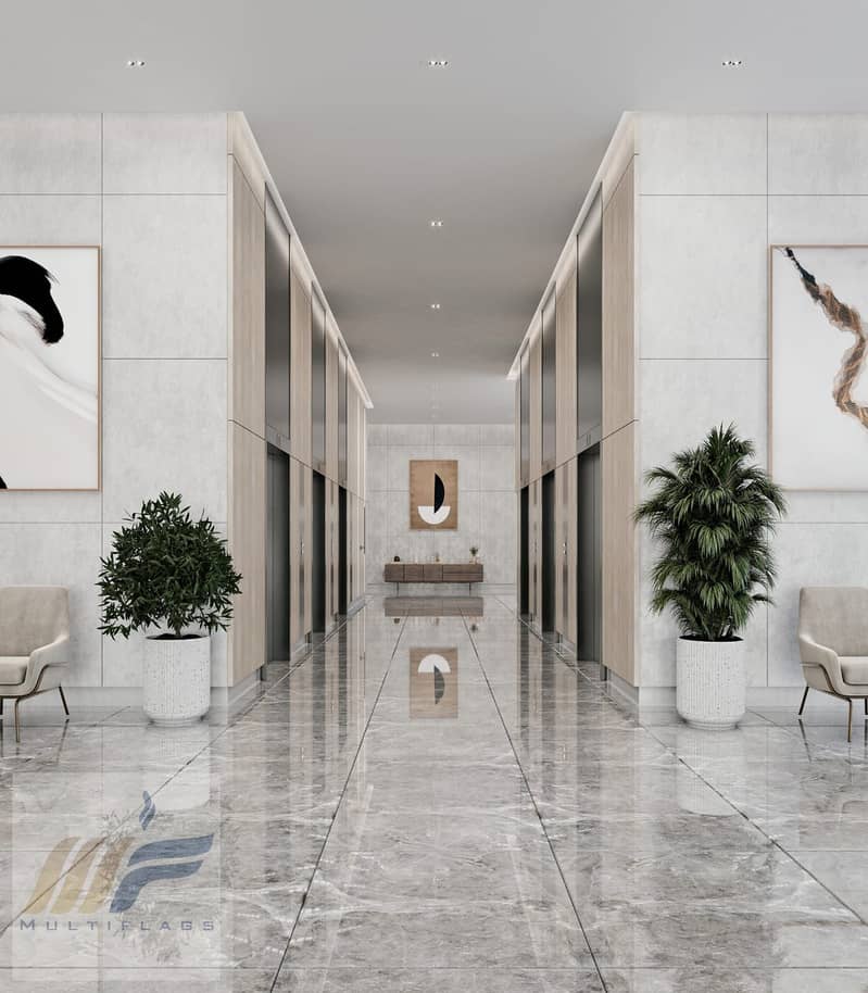 Own an apartment in Bluebell Tower Ajman A great investment