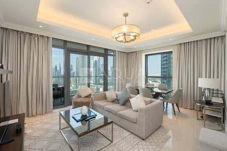 2 Bedroom Apartment for Rent in Downtown Dubai, Dubai - BURJ KHALIFA l FOUNTAIN VIEWS l VACANT