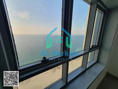 Don't Miss Out: One-Bedroom Apartment with Enchanting Sea View on a High Floor in Corniche Tower - Luxurious Living & Guaranteed Rental Income