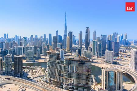 2 Bedroom Flat for Sale in Business Bay, Dubai - VOT | High Floor | Burj Khalifa View | RareLayout