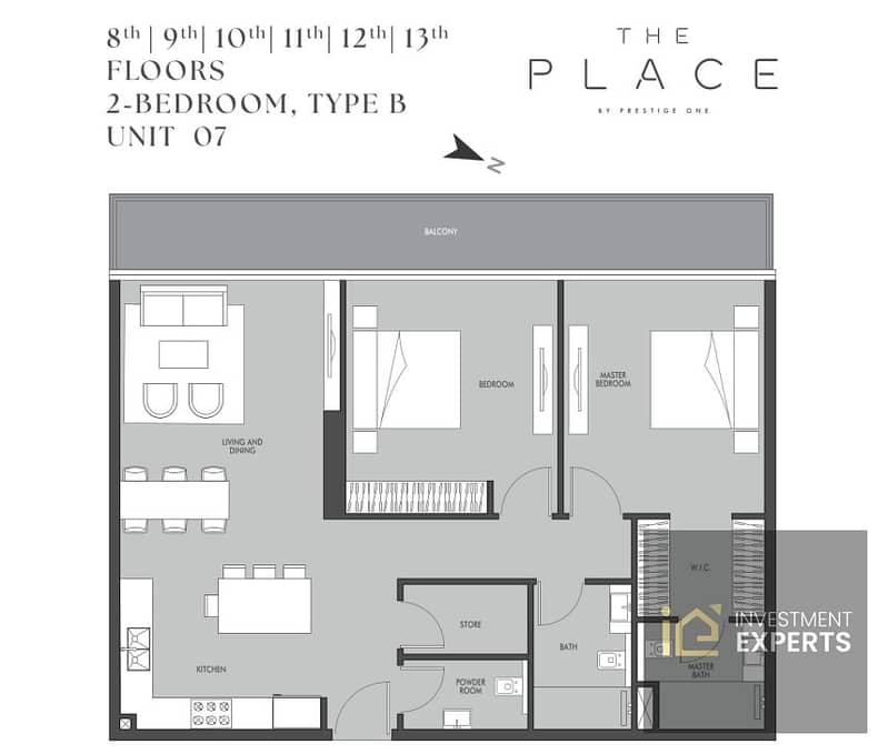 13 Floor Plan 2BHK. png