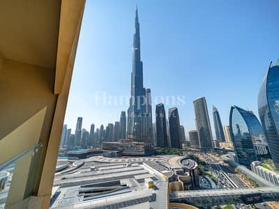 Studio for Rent in Downtown Dubai, Dubai - Luxury living | Large Layout | Burj Khalifa View