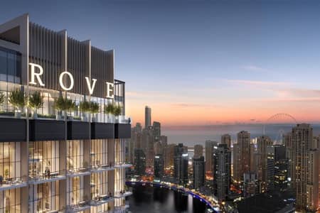 Студия Продажа в Дубай Марина, Дубай - Квартира в Дубай Марина，Rove Home Dubai Marina, 1625000 AED - 10481260