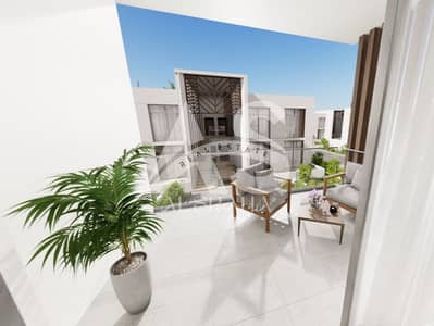 1 Bedroom Apartment for Sale in Yas Island, Abu Dhabi - balcony. png