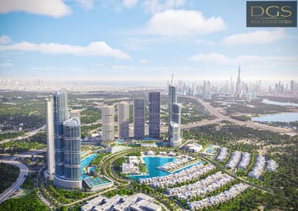 1 Bedroom Apartment for Sale in Bukadra, Dubai - 330 Riverside Crescent - Ext 06 - Overview-2_R2 copy. jpg