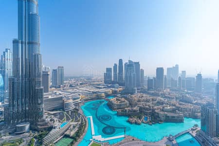 3 Bedroom Flat for Rent in Downtown Dubai, Dubai - Vacant|Burj Khalifa Fountain View|Brand New Unit