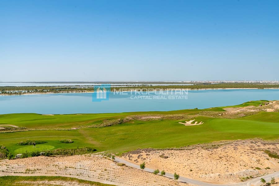 Furnished | Full Golf and Sea View | Large Layout