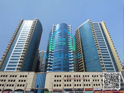 Two rooms and a hall with furniture, a charming view, a large area, Horizon towers