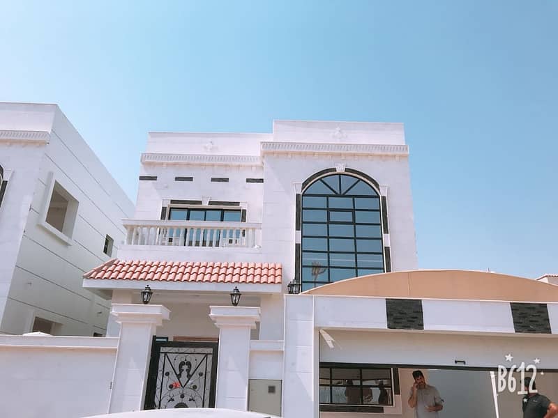villa for sale in ajman Stone facade