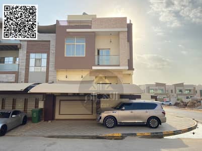 Villa for sale, corner of two streets in Al-Yasmine, at a bargain price, including electricity, water and air conditioners, without a down payment, a