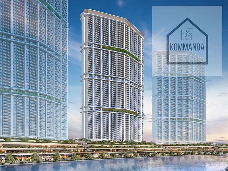 3 A6_DIMOND TOWER_CANAL SIDE_DAY VIEW_RENDER. jpg