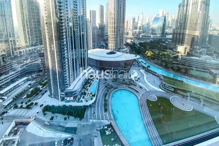 2 Bedroom Flat for Rent in Downtown Dubai, Dubai - Upgraded 2bed | Fountain and Burj Khalifa Views