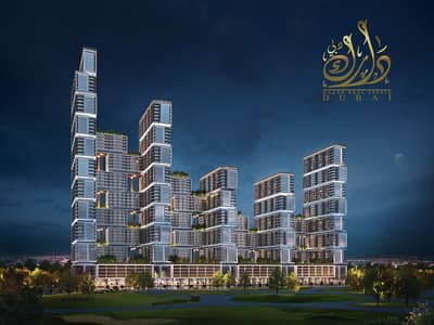 苏巴哈特兰社区， 迪拜 2 卧室公寓待售 - Sobha One - Evening Shot. jpg