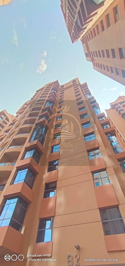 2 Bedroom Apartment for Rent in Al Nuaimiya, Ajman - Spacious 2 BHK with Maid room available for Rent in Al Nuaimiya Towers Ajman.